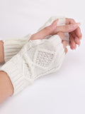 momentlover Simple 9 Colors Jacquard Knitting Gloves