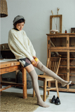 momentlover Autumn winter Cotton Knee-high stockings