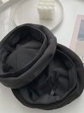 Momentlover Casual Simple Woolen 5 Colors Beret Hat