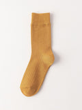 momentlover Casual Simple 10 Colors Socks