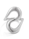 Normcore Adjustable Solid Color Rings Accessories