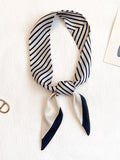 Momentlover Striped Scarf Hair Band