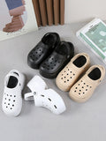 Momentlover Hollow Slippers Platform Shoes Sandals Crocs