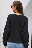 Momentlover V-Neck Center Seam Sweater