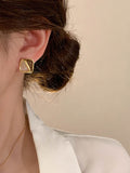 Momentlover Contrast Color Earrings Accessories