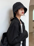 Momentlover Leisure Solid Sun-Protection Dome Hat