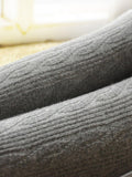 momentlover Casual Skinny Leg Solid Color Leg Warmers Accessories