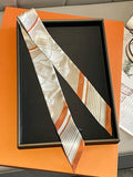 Momentlover Striped Printed Scarfs&Hats