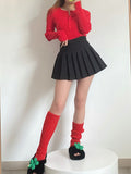 momentlover Casual Solid Color Leg Warmers Accessories