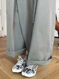 Momentlover Original Empire Elasticity Wide Leg Jumpsuits