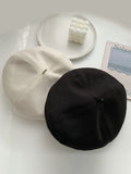 Momentlover Casual Simple Woolen 5 Colors Beret Hat