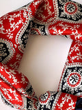 Momentlover Leisure Fashion Printed Square Scarf