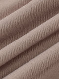Momentlover Split-Joint Solid Color Skinny Plus Size Hooded Maxi Dresses