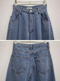 Momentlover Urban Blue Wide Leg Jean Pants