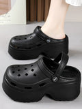 Momentlover Hollow Slippers Platform Shoes Sandals Crocs
