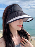 Momentlover Sun protection Split-Joint Hollow Hats&Caps