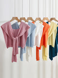 Momentlover Casual 10 Colors Knitting Shawl&Scarf