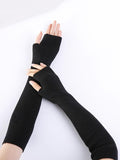 momentlover Knitted 7 Colors Sleevelet Accessories