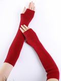 momentlover Knitted 7 Colors Sleevelet Accessories
