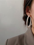 Original Simple Casual Solid Color Geometric Earrings