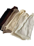 momentlover Leisure Fashion Knitting Solid Color Flared Leg Warmers Accessories