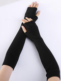 momentlover Knitted 7 Colors Sleevelet Accessories
