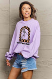 Momentlover Simply Love Full Size HAPPY HALLOWEEN Graphic Sweatshirt