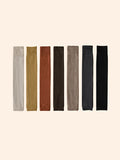 momentlover Casual Skinny Keep Warm Solid Color Leg Warmers Accessories