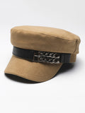 Momentlover Artistic Retro Vinage Chains Beret Hats&Caps