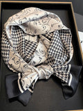 Momentlover Vintage Silk Imitation Printed Scarf