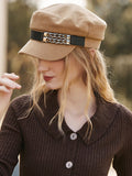 Momentlover Artistic Retro Vinage Chains Beret Hats&Caps