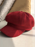 Momentlover Casual Suede 9 Colors Beret Hat