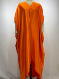 Momentlover Solid Color Short Sleeves Plus Size Deep V-Neck Maxi Dresses
