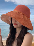 Momentlover Wide Side Split-Joint Sun-protection Hats&Caps