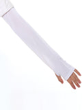 Momentlover Ice Silk Sun Protection Simple Solid Color Sleevelet