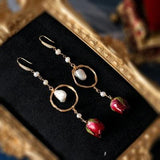 Momentlover Love Renewed Fairycore Flower Bud Earrings