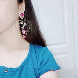 Momentlover Dizzy in Love Spin Drop Earrings
