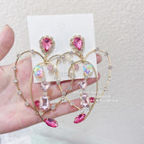 Momentlover Dizzy in Love Spin Drop Earrings
