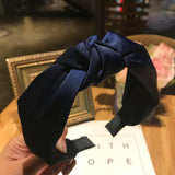 Momentlover Deep Rose Twist Princesscore Headband Hair Accessory
