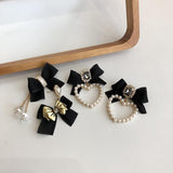 Momentlover Upright Heart Princesscore Earrings
