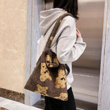 Momentlover Chocolate Bear Fairycore Cottagecore Princesscore Bag