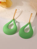 Momentlover Hollow Geometric Drop Earrings