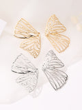 Momentlover Butterfly Shape Hollow Earrings Accessories
