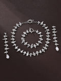 Momentlover Solid Color Geometric Bracelet Accessories