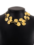 Solid Color Leaves Shape Necklaces Accessories