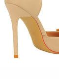 Momentlover Shallow Cut Pointed-Toe Scarpin Salto Pumps