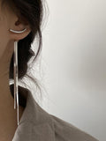 Momentlover Original Solid Tasseled Shiny Eardrop