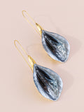Momentlover Flower Shape Drop Earrings