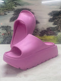 Momentlover Open Toe Slippers Platform Shoes