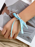 Momentlover Tied Handmade Bowknot Necklaces Accessories Bracelet Accessories